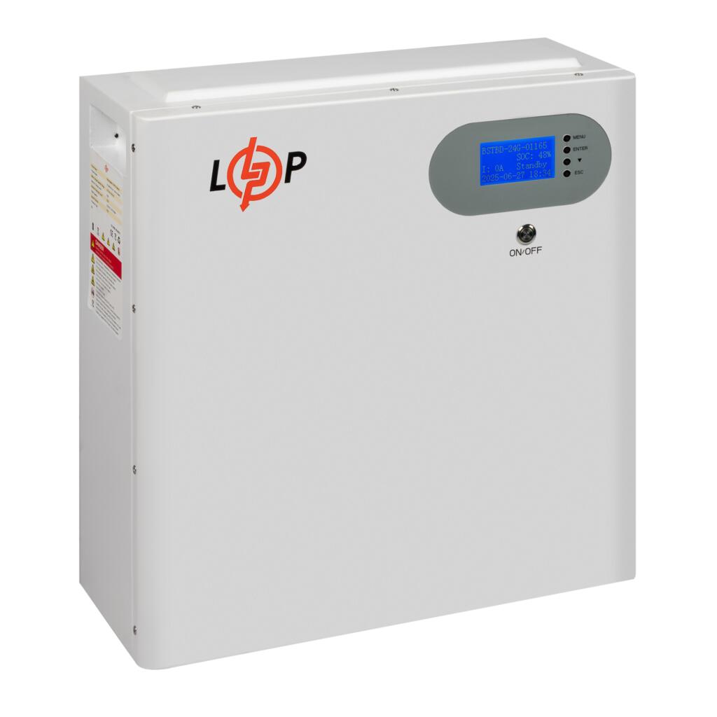 Аккумулятор LP LiFePO4 51,2V - 100 Ah 5120Wh (Smart BMS 100A) с LCD WAB RS485/CAN - Изображение 6