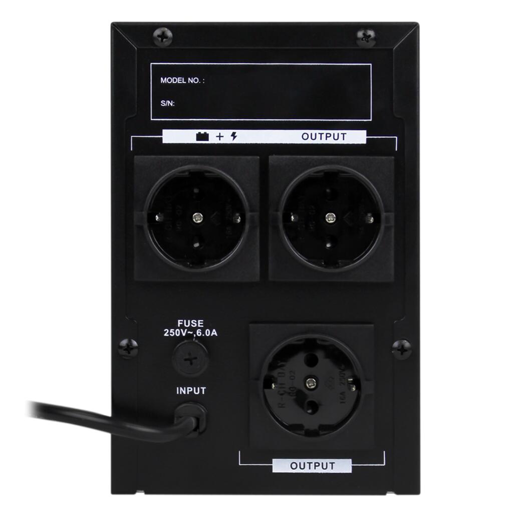 Источник бесперебойного питания (ИБП) LPM-1250VA (875Вт) - Изображение 6