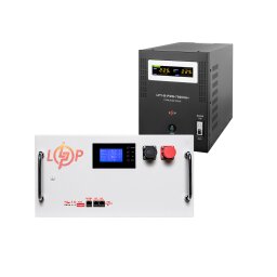 Комплект резервного питания LogicPower B7000 + литиевая (LiFePO4) батарея 16128 Ватт