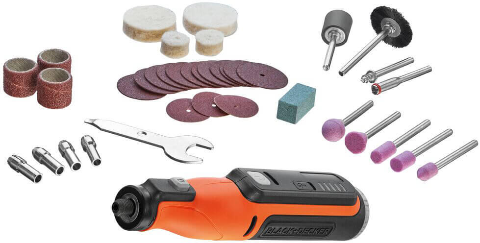 Многофункциональный инструмент аккумуляторный BLACK+DECKER BCRT8I BCRT8I - Изображение 10