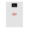 Аккумулятор LP LiFePO4 51,2V - 100 Ah (5120Wh) (BMS 100A/50А) металл LCD Smart RS485/CAN JK настенный - Изображение 1