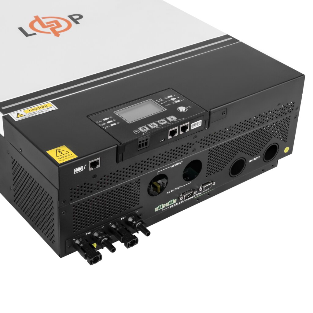 Гибридный солнечный инвертор (ИБП) LPW-HY-MAX-8000VA (8000Вт) 48V 80A MPPT 90-450V - Изображение 4