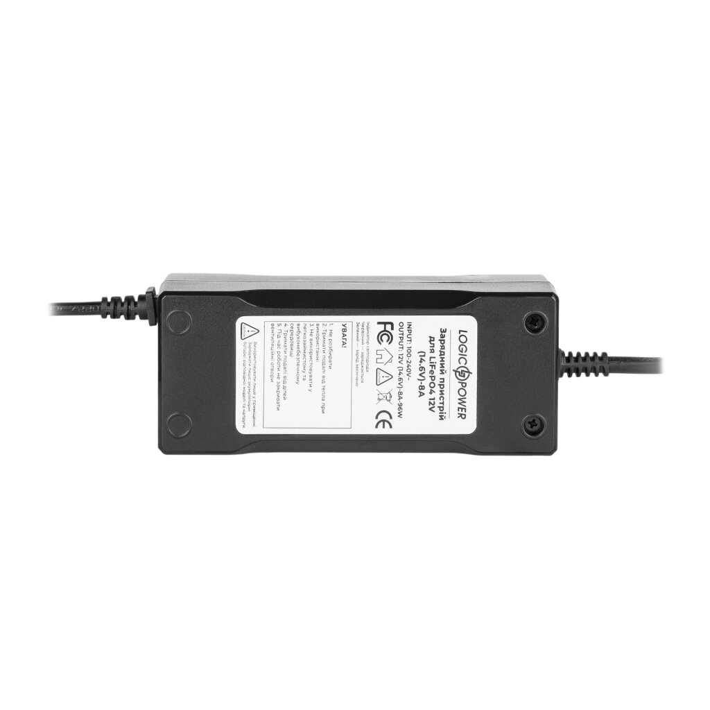 Зарядний пристрій для акумуляторів LiFePO4 12V (14.6V)-8A-96W - Изображение 3