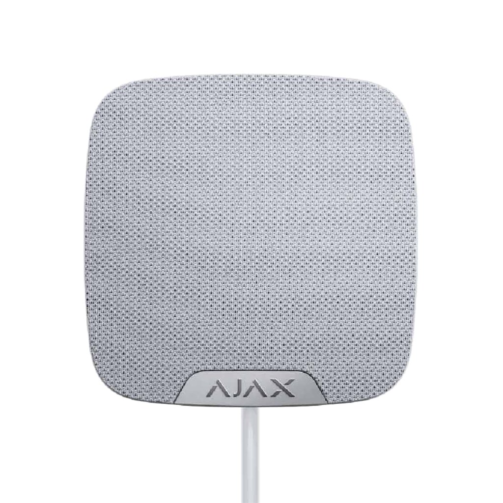 Проводная сирена для помещений AJAX HomeSiren Fibra (white) - Изображение 1