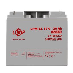 Акумулятор гелевий LPM-GL 12V - 20 Ah