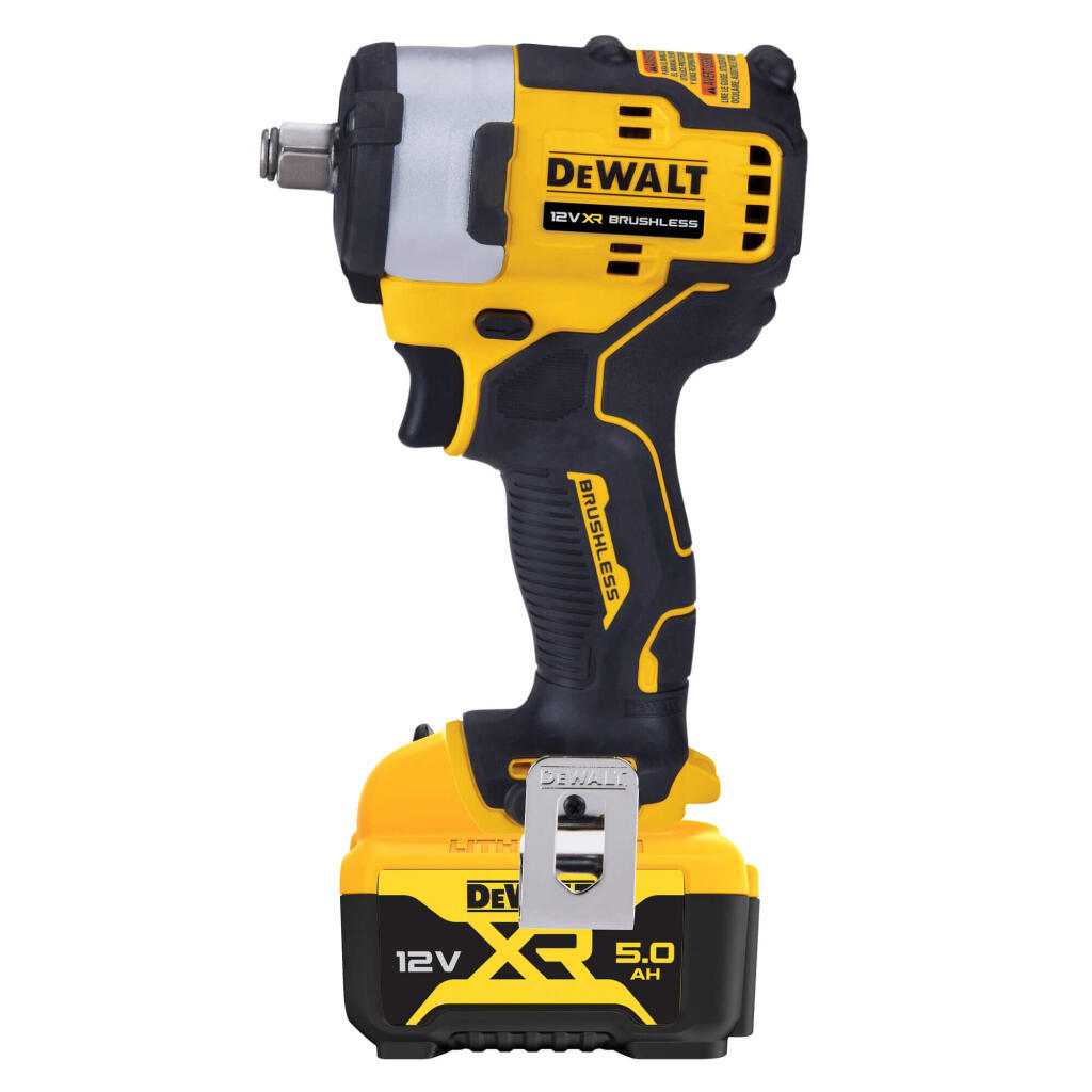 Гайковёрт ударный аккумуляторный бесщёточный DeWALT DCF901P2 - Изображение 2