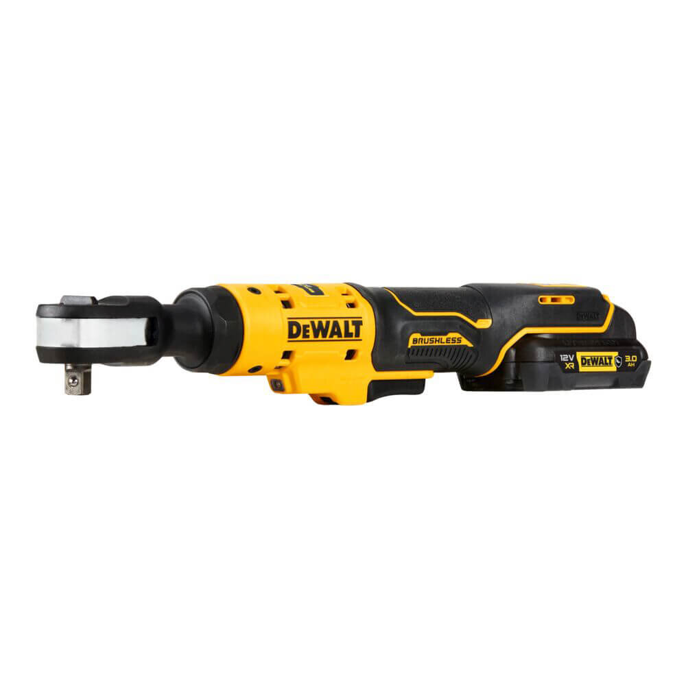 Гайковерт угловой - трещётка аккумуляторный бесщёточный DeWALT DCF503L1G - Изображение 2