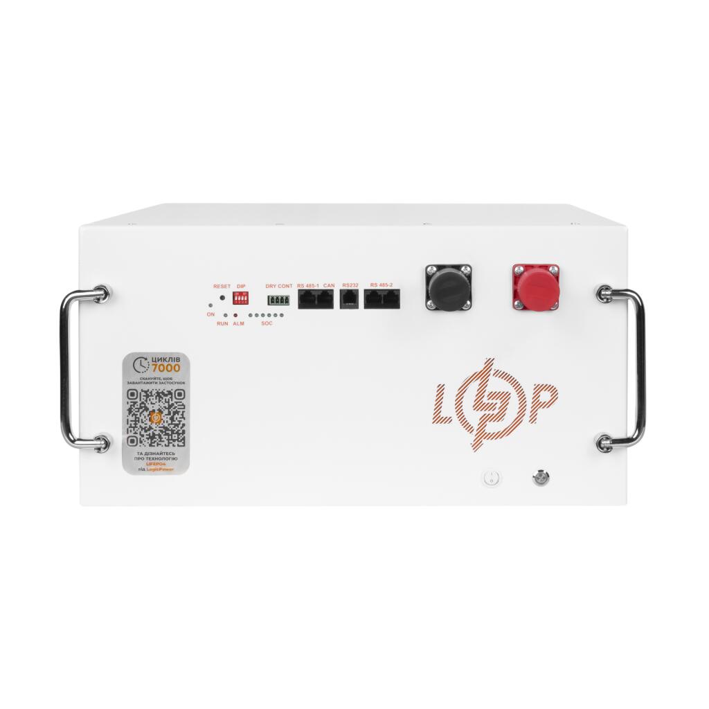 Аккумулятор LP LiFePO4 51,2V - 280 Ah (14336Wh) (BMS JK 200A/100А) RM RS485/CAN WH - Изображение 2