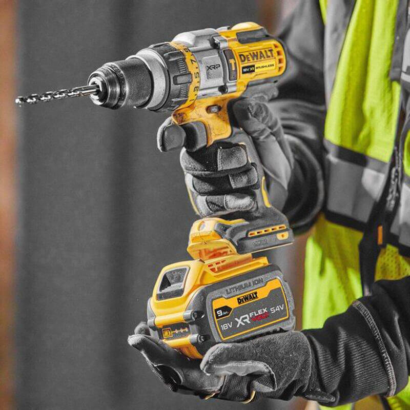 Дрель-шуруповерт аккумуляторная бесщёточная ударная DeWALT DCD999X1 - Изображение 7