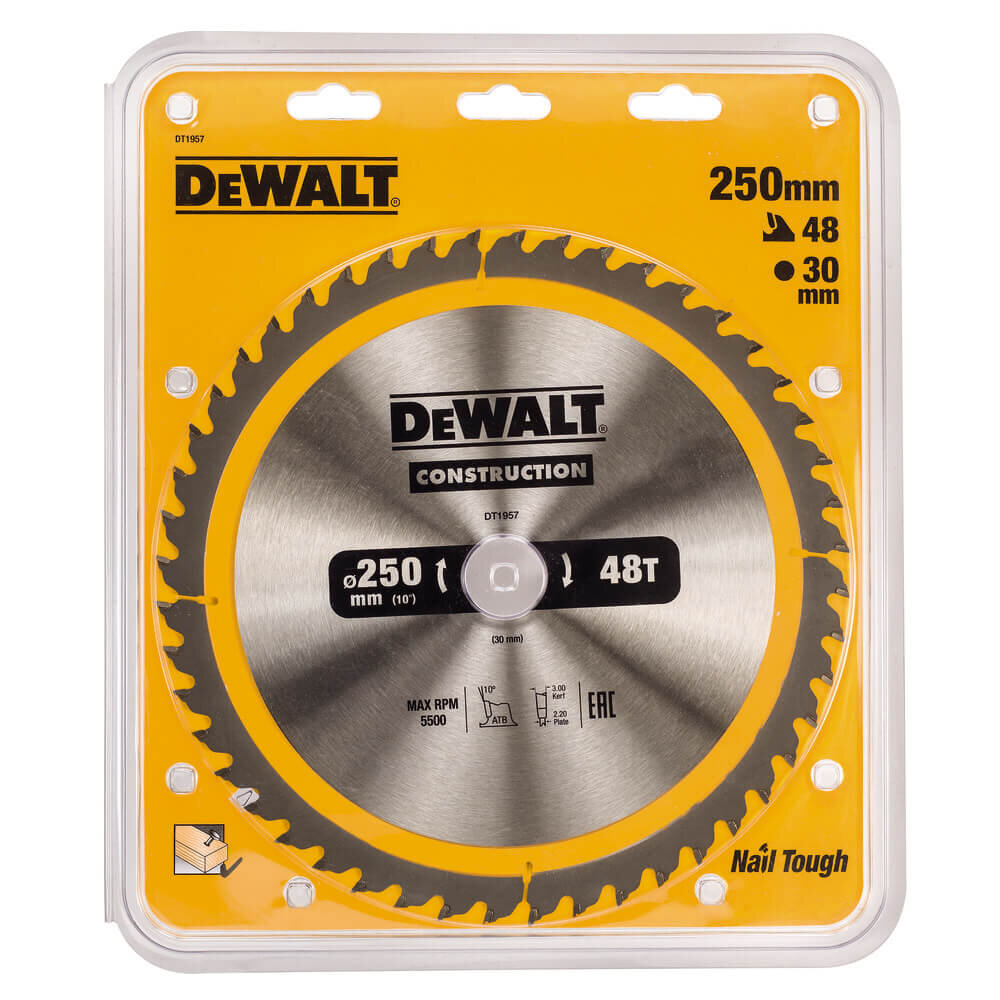 Диск пильный DeWALT DT1957 - Изображение 2