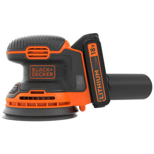 Шлифмашина эксцентриковая аккумуляторная BLACK+DECKER BDCROS18 BDCROS18 - Изображение 1