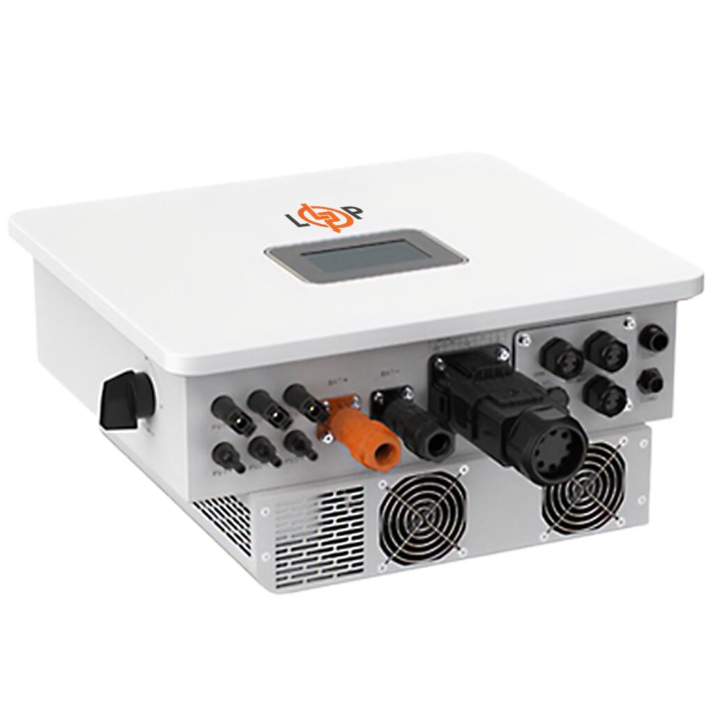 Гибридный однофазный инвертор LP LPW-10KW1-G 200 А, MPPT 80–500 В, ON-OFF GRID с WiFi - Изображение 3