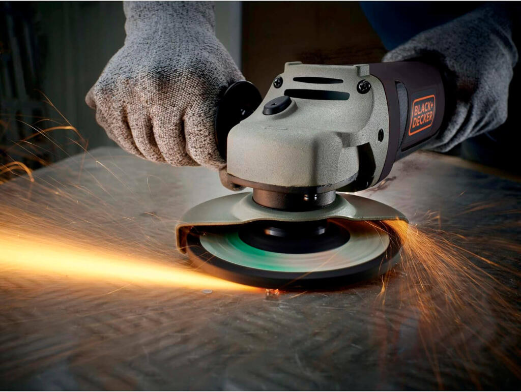 Шлифмашина угловая - болгарка сетевая BLACK+DECKER KG1202 KG1202 - Изображение 11