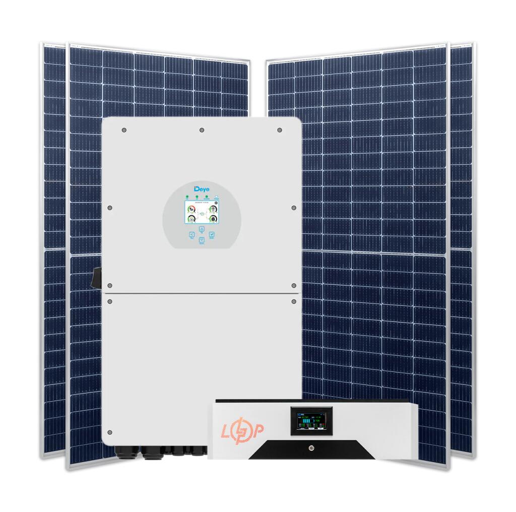 Гибридная станция 16 квт (1ф.) с LiFePO4 на 15,5кВт (двусторонние панели) - Изображение 2