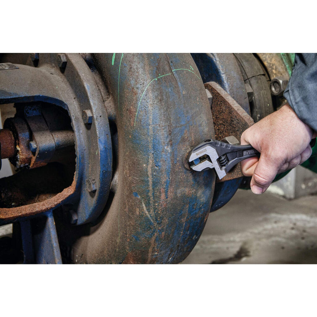 Ключ гаечный разводной длиной 200 мм, максимальный размер 29 мм DeWALT DWHT80267-0 - Изображение 5